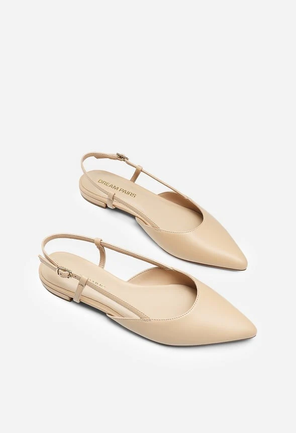 Pointed-Toe Slingback Flats - Image 6