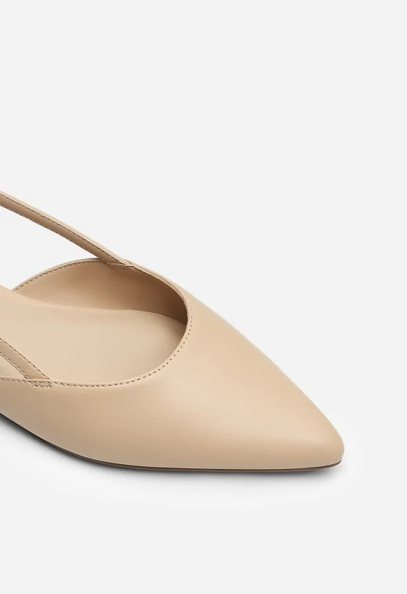 Pointed-Toe Slingback Flats - Image 7