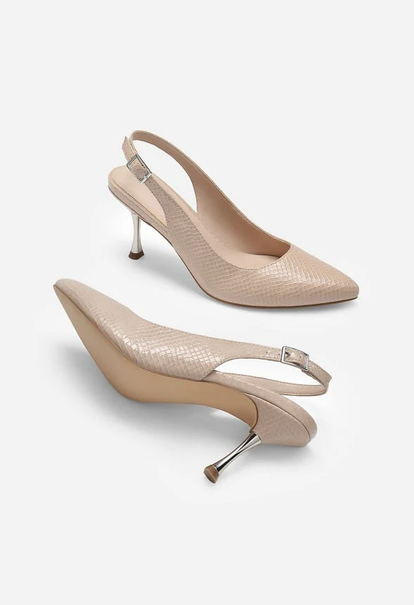 Pointed-Toe Slingback Pump - Image 4