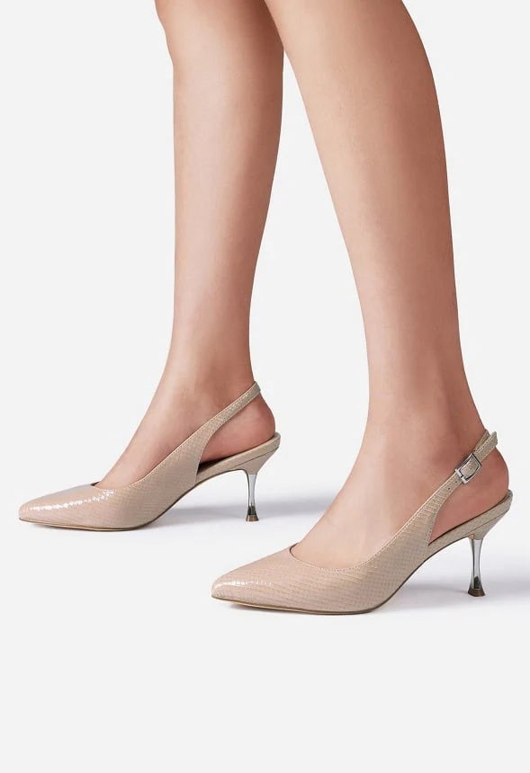 Pointed-Toe Slingback Pump - Image 7