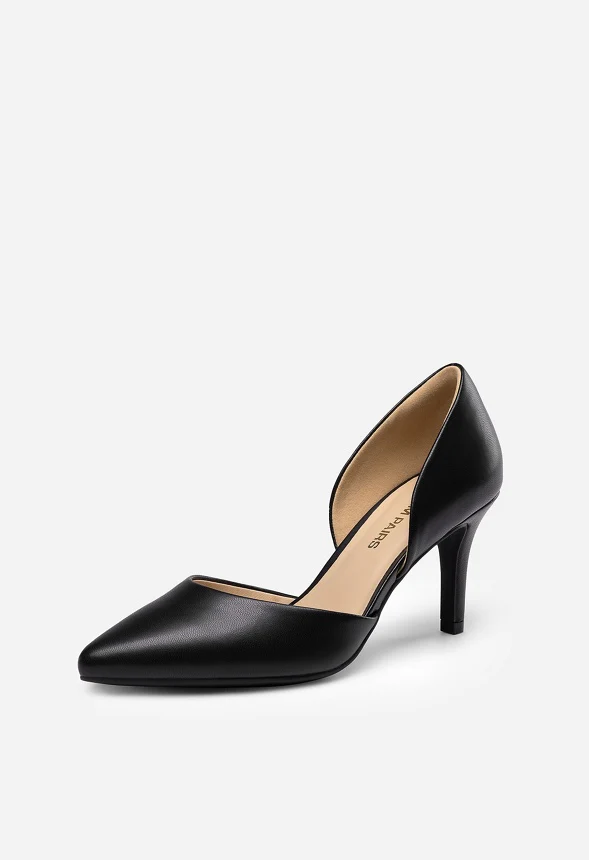 Pointed Toe Slip-On Pumps - Image 3