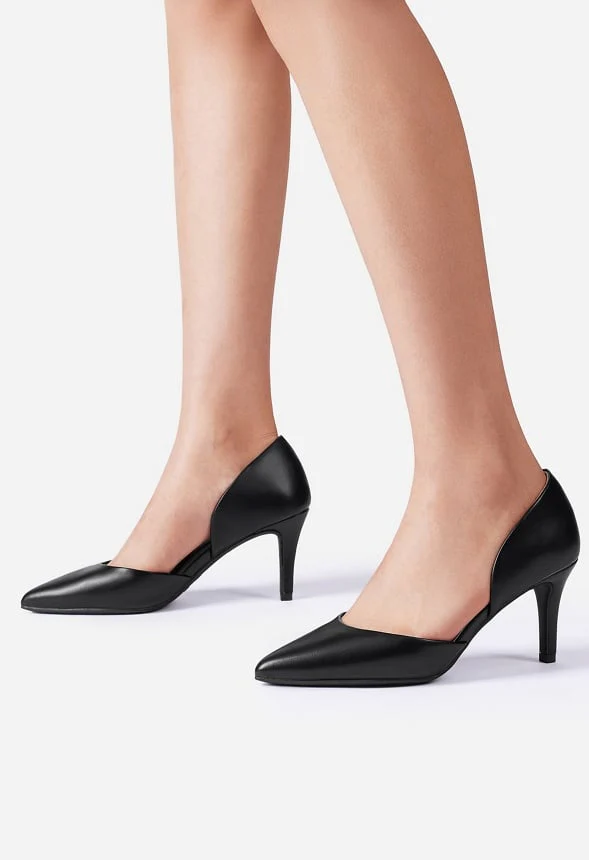 Pointed Toe Slip-On Pumps - Image 7