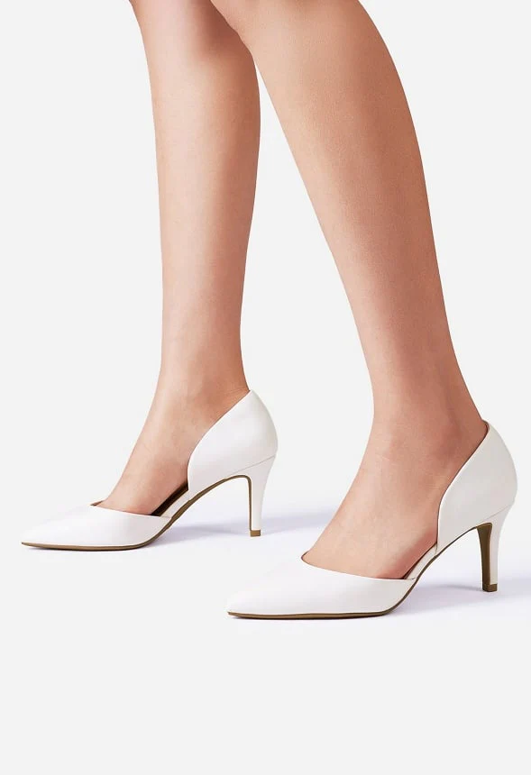 Pointed Toe Slip-On Pumps - Image 2
