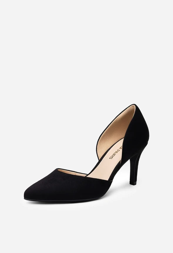 Pointed Toe Slip-On Pumps - Image 3