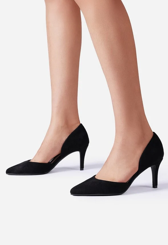 Pointed Toe Slip-On Pumps - Image 7