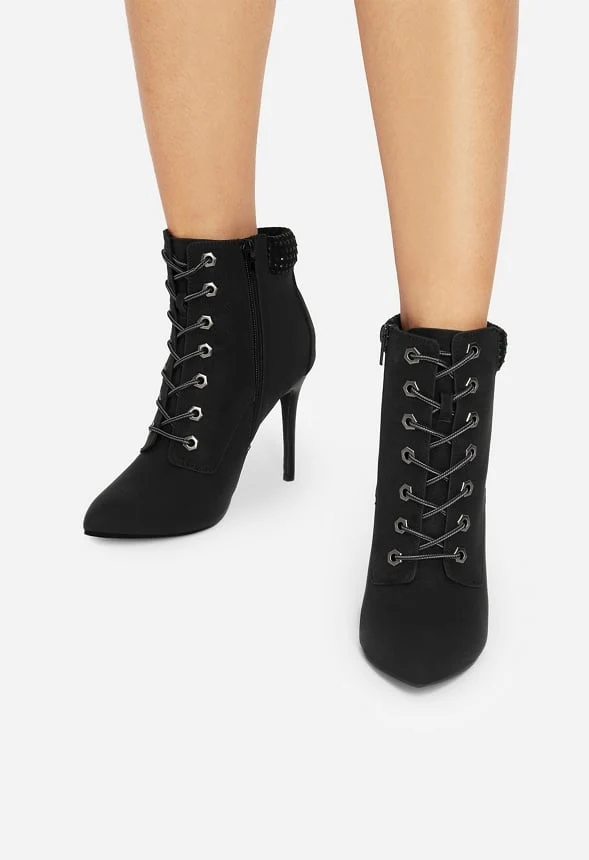 Pointed-Toe Stiletto Bootie - Image 6