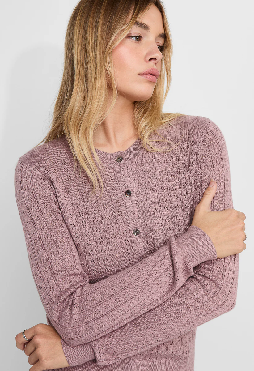 Pointelle Cardigan - Image 4