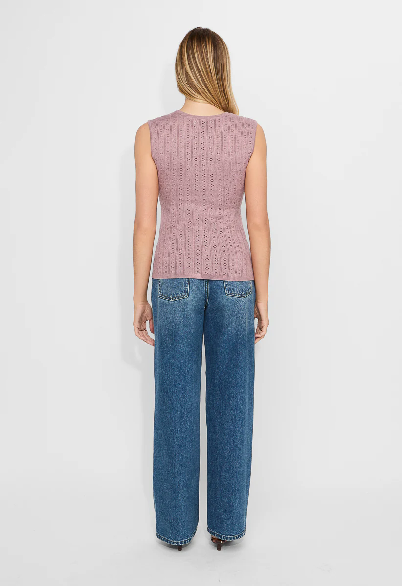 Pointelle Tank - Image 2