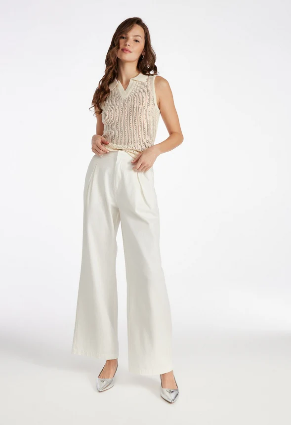 Polo Crochet Tank Top - Image 4