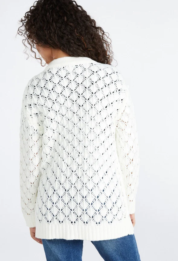 Popcorn Boyfriend Cardigan - Image 2