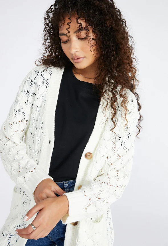 Popcorn Boyfriend Cardigan - Image 3