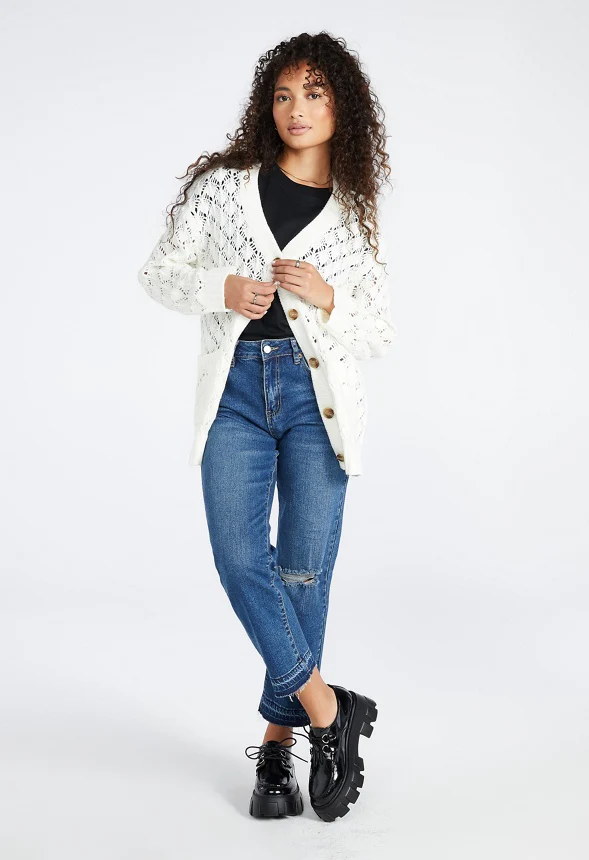 Popcorn Boyfriend Cardigan - Image 4