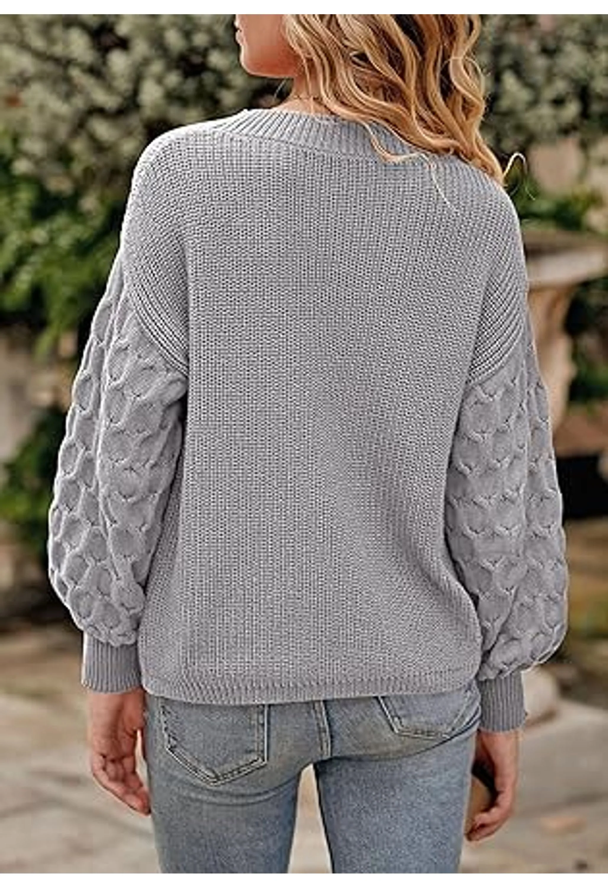 Women's Casual Long Sleeve Sweater - Image 2