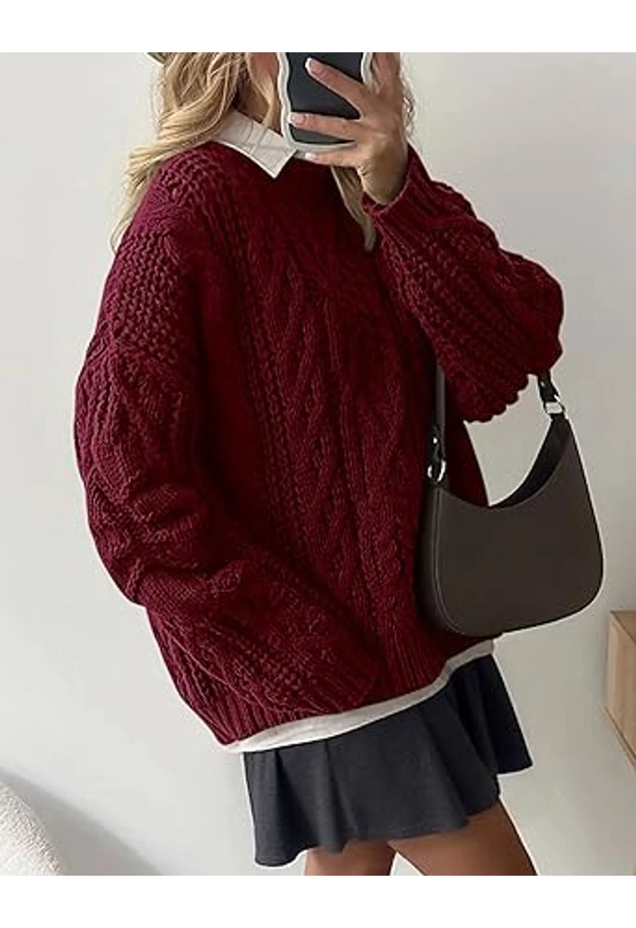Women's Oversized Sweaters - Image 3