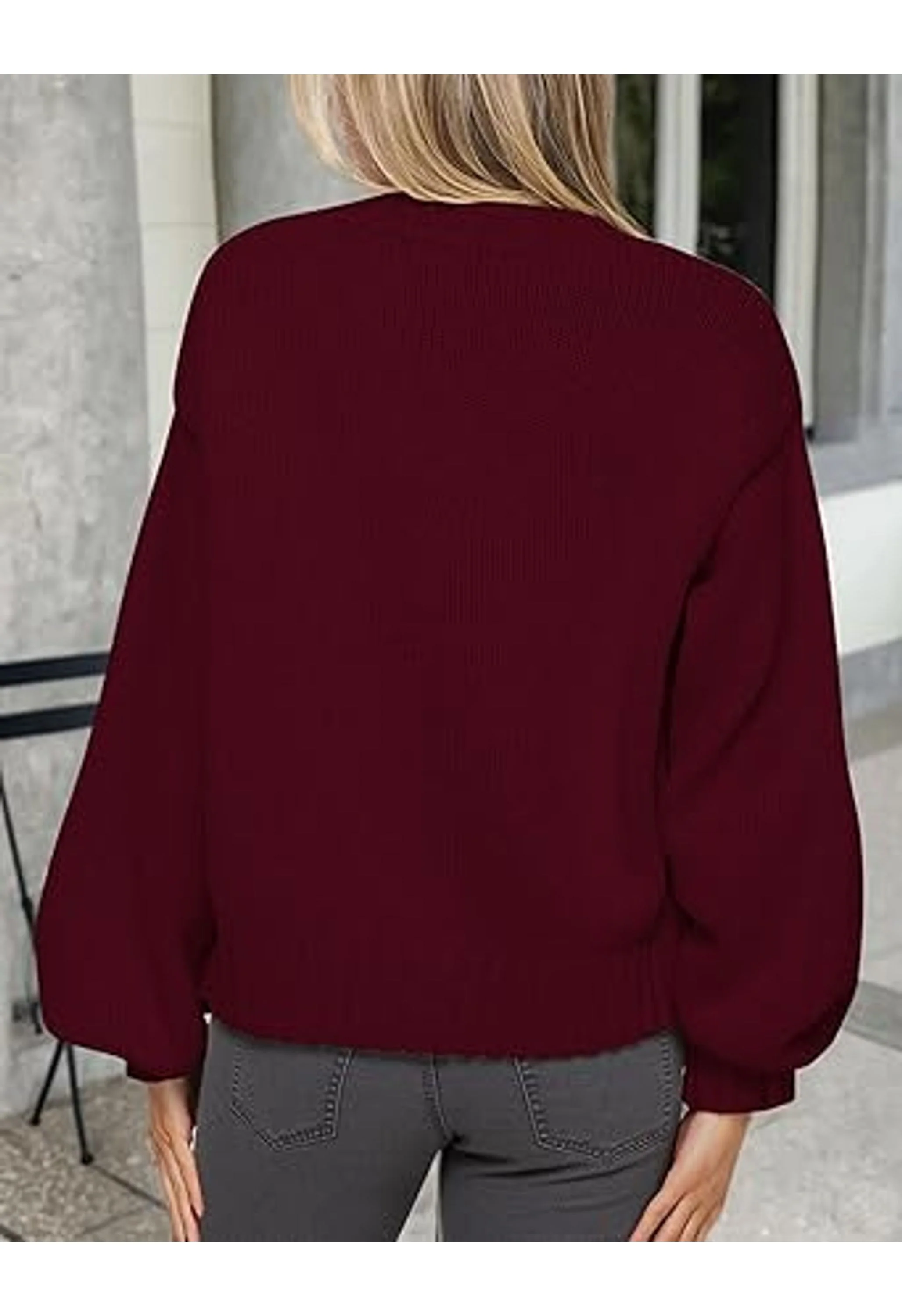 Women's Button Cardigan Sweaters - Image 3
