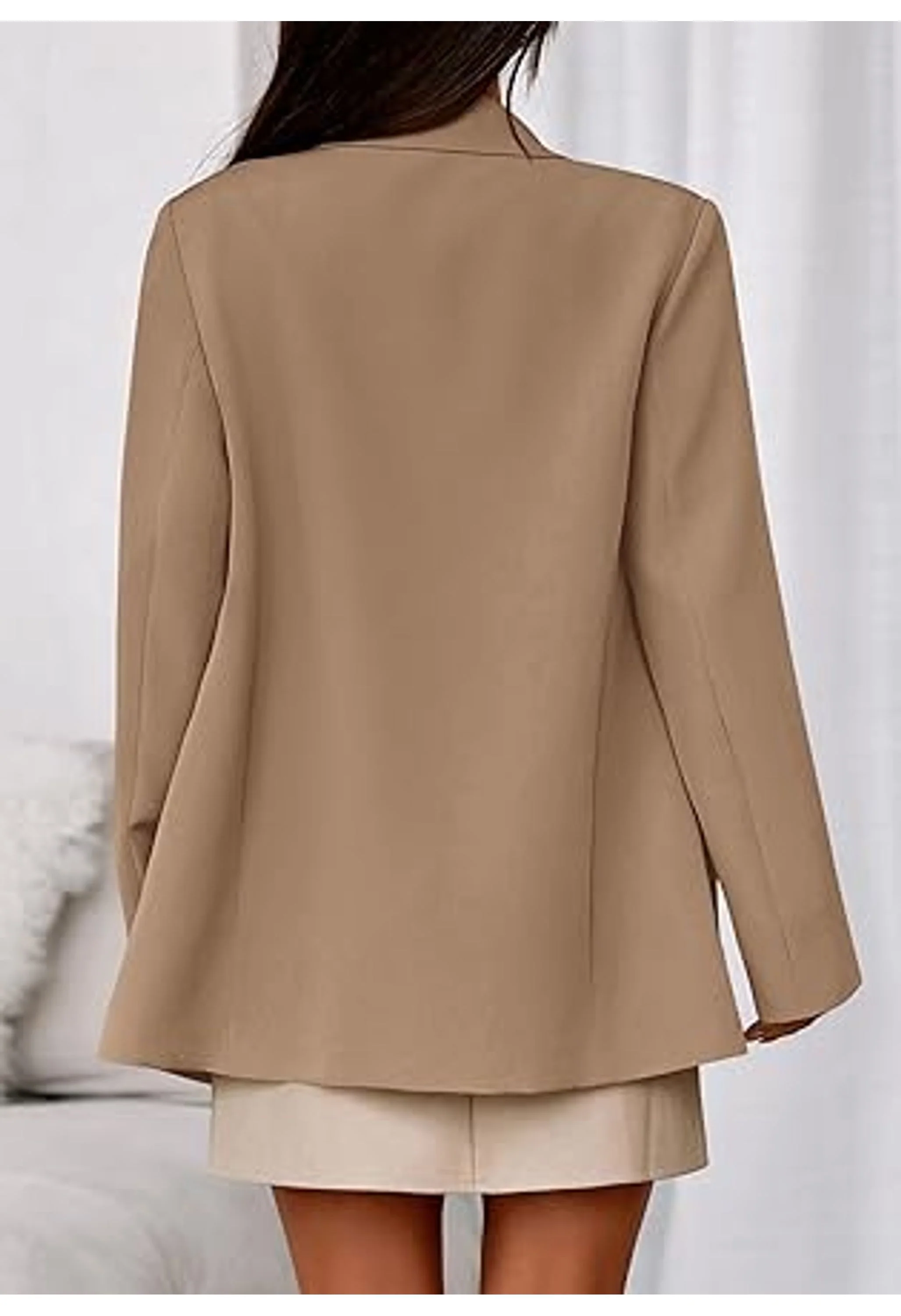 Women's Casual Long Sleeve Suit Jackets - Image 3