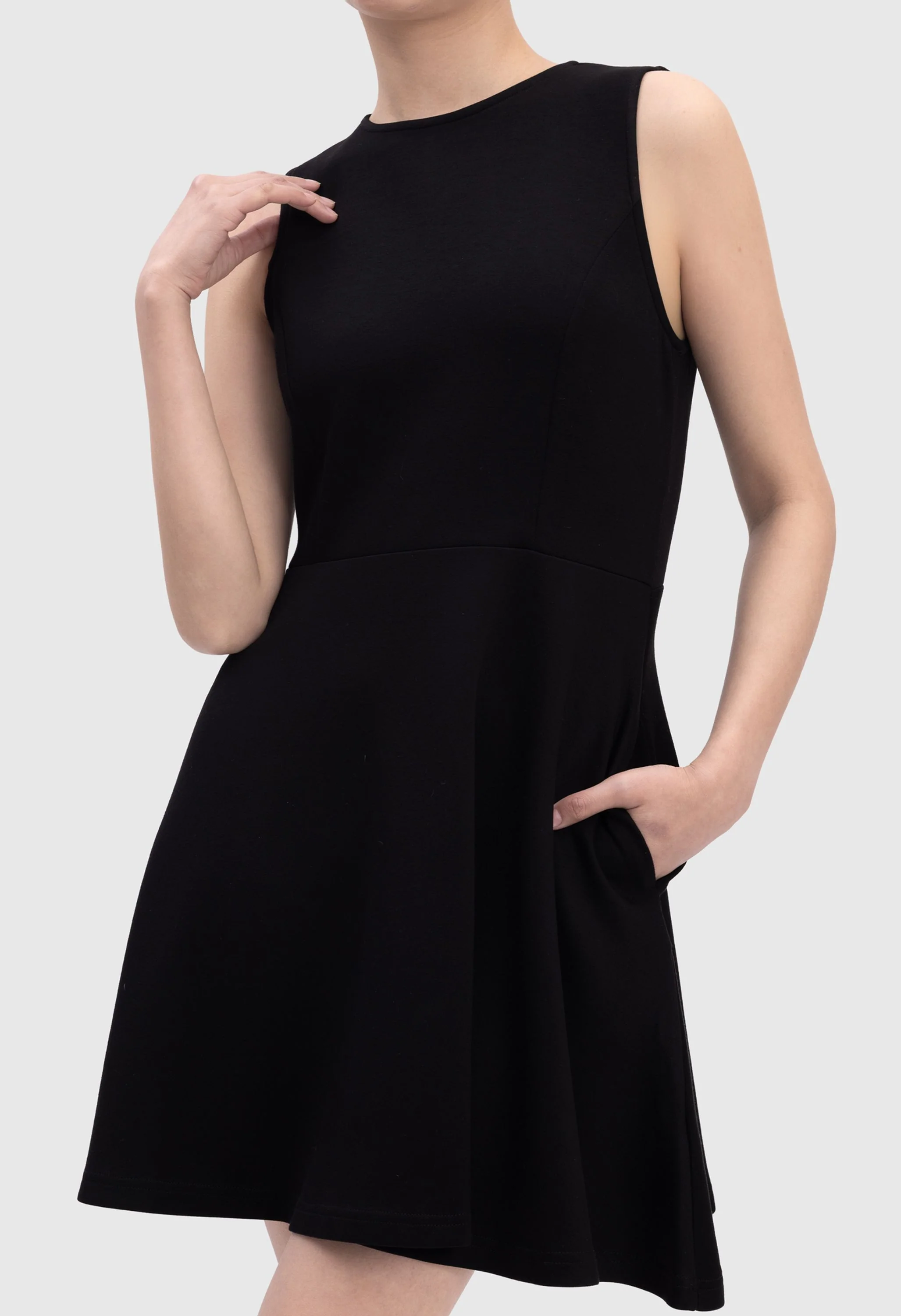 Women Summer A Line Sleeveless Mini Short Dress - Image 7