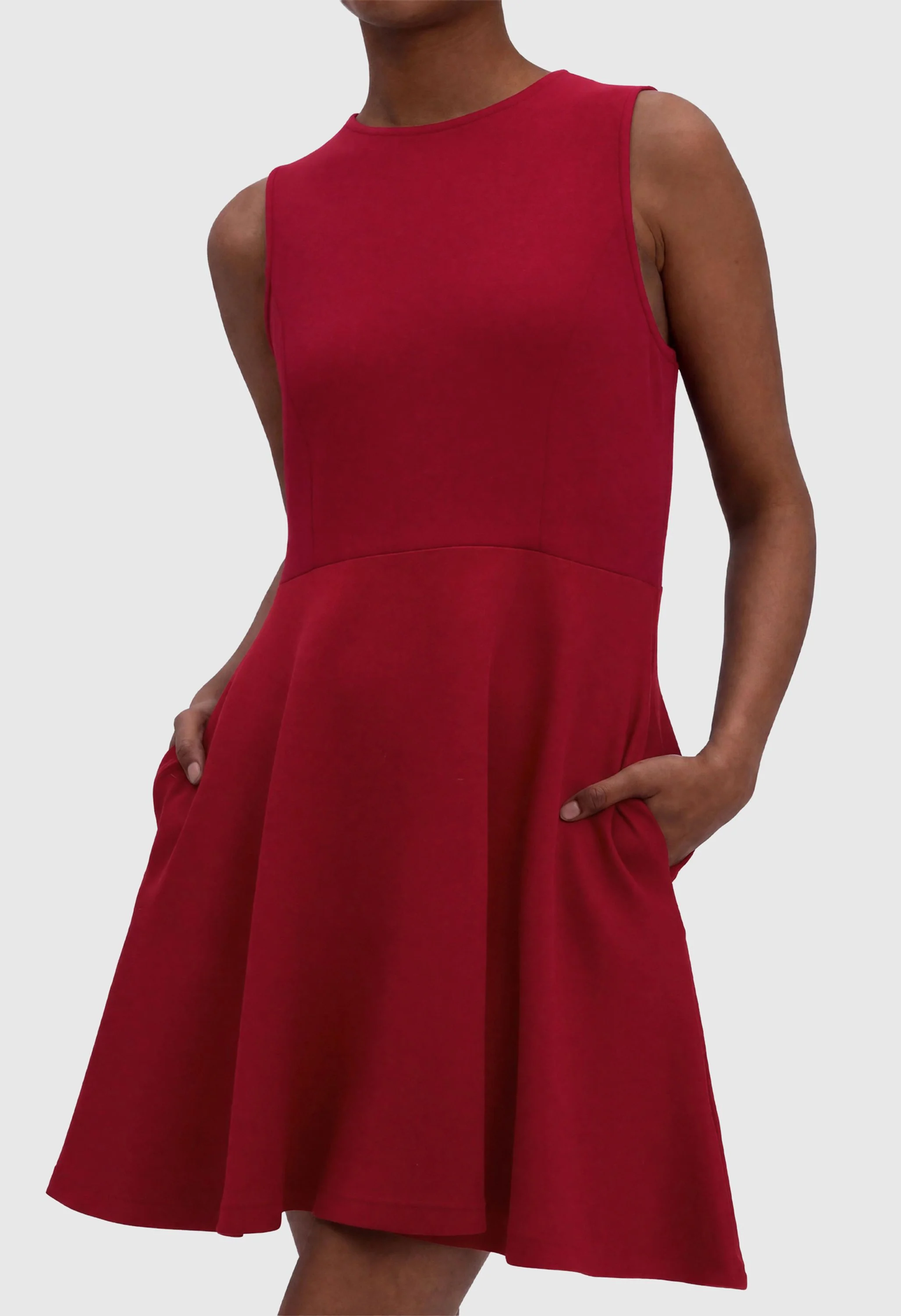 Women Summer A Line Sleeveless Mini Short Dress - Image 7