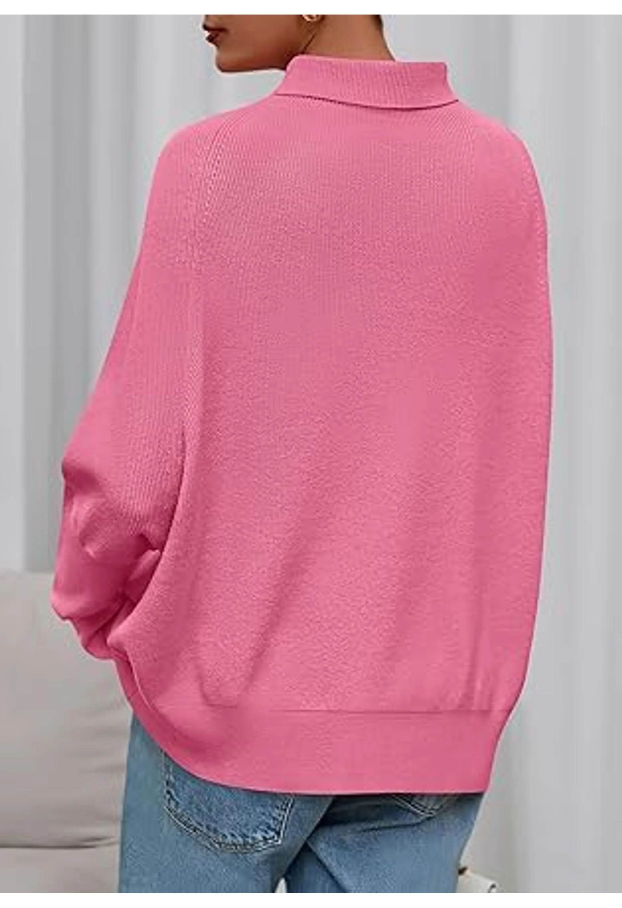 Women's Long Sleeve Knit Sweater - Image 2