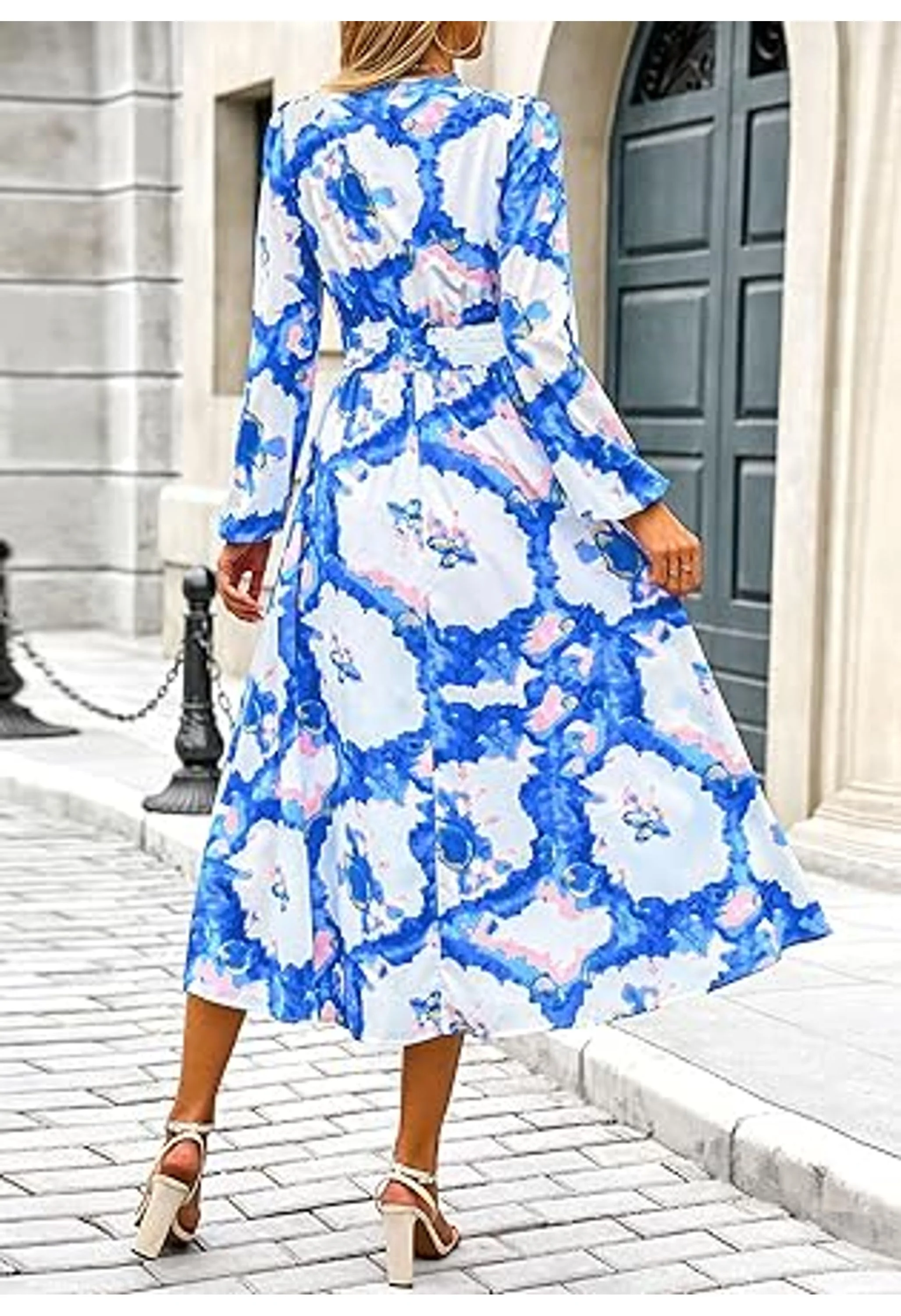 Women's Floral Midi Dress - Image 2