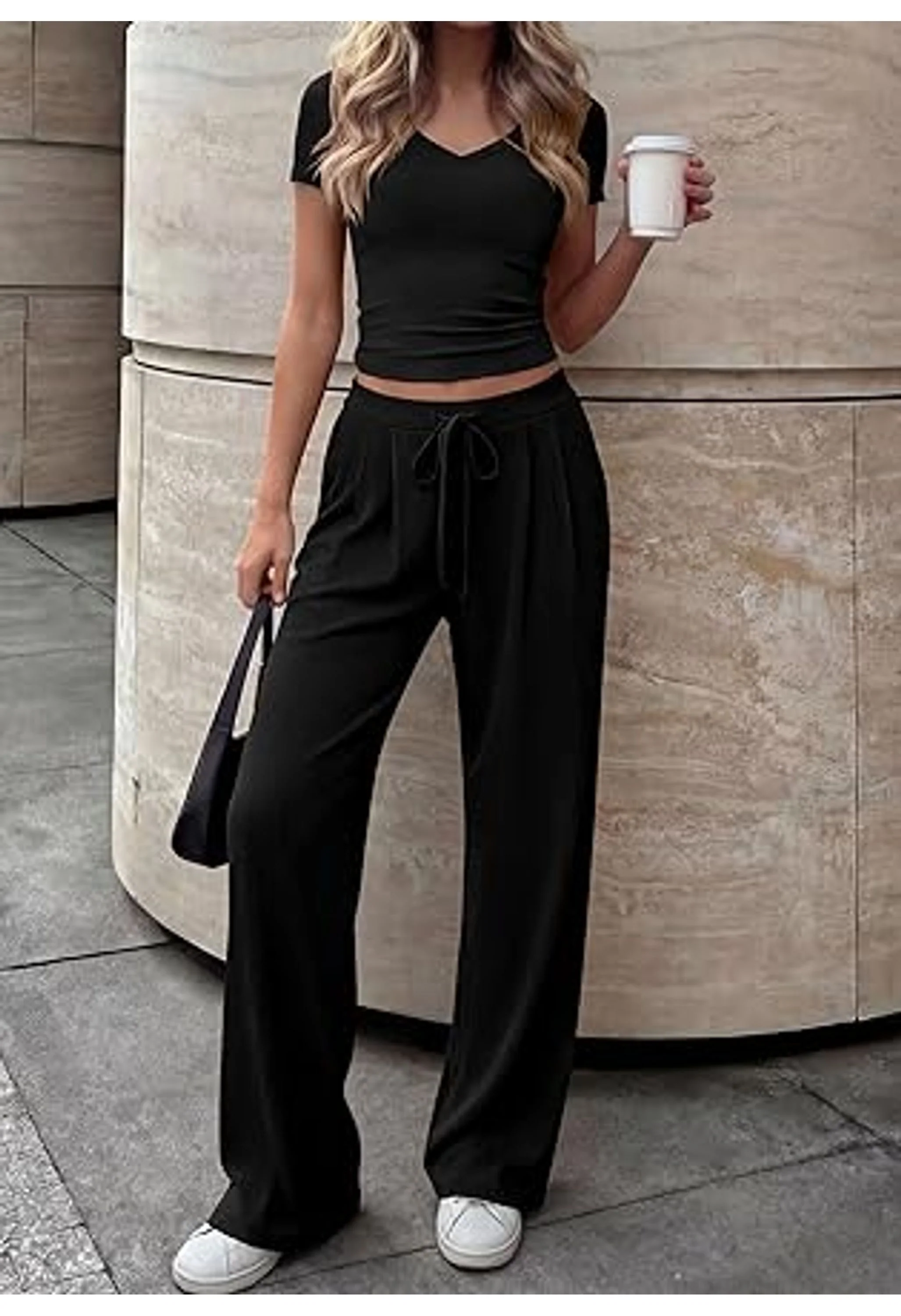 Women Summer Piece Sets Spring Lounge Set - Image 2