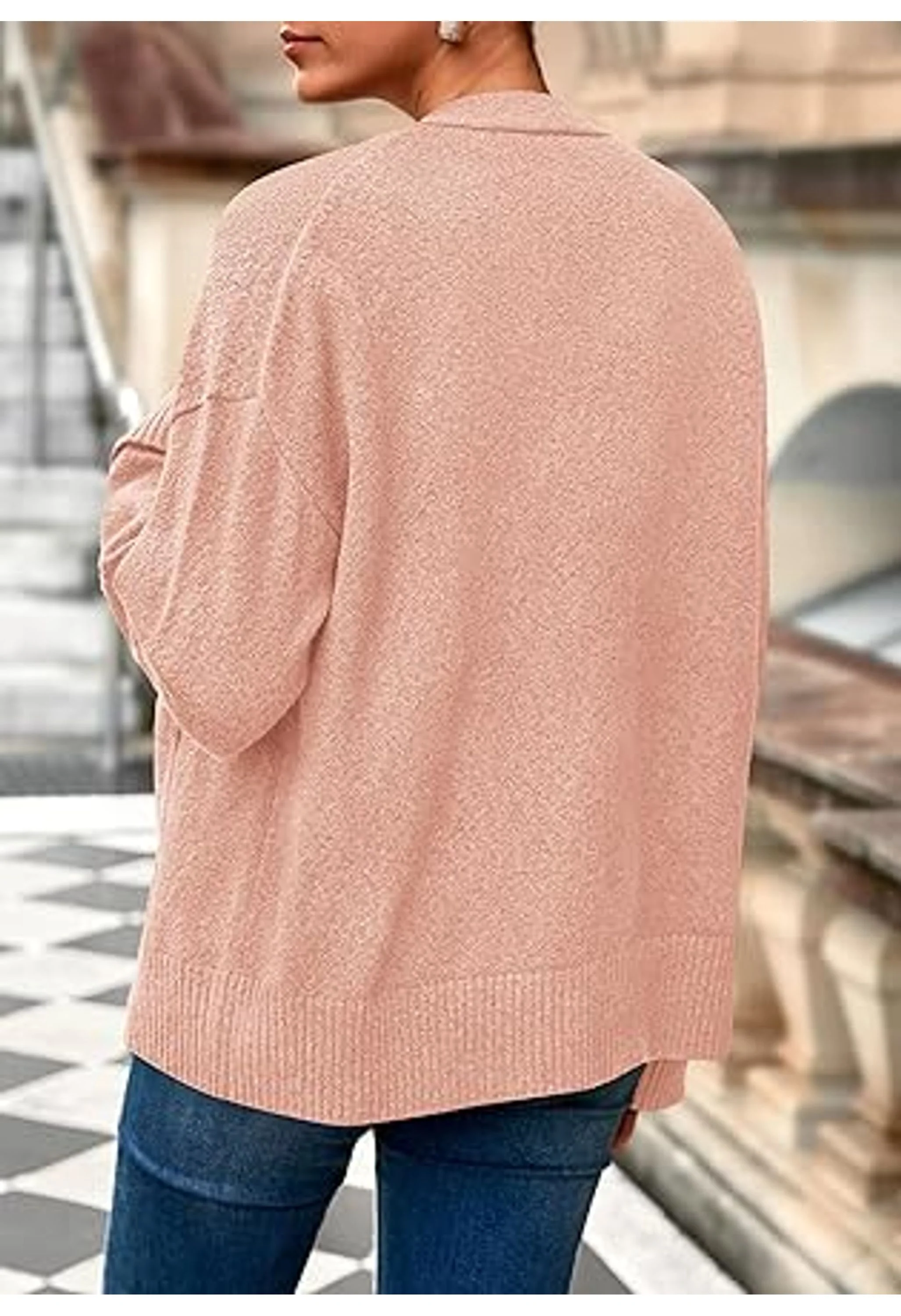 Women's Oversized Cardigan Sweaters - Image 3