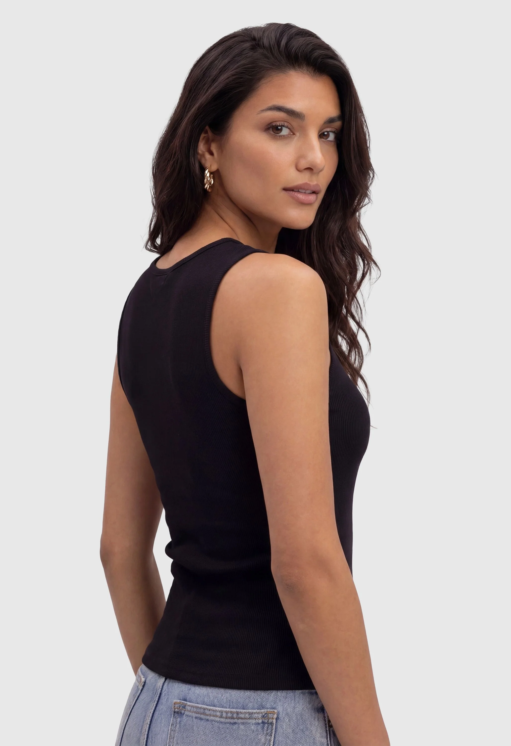 Women Summer Sleeveless Fitted Spring Fashion Shirts - Image 2