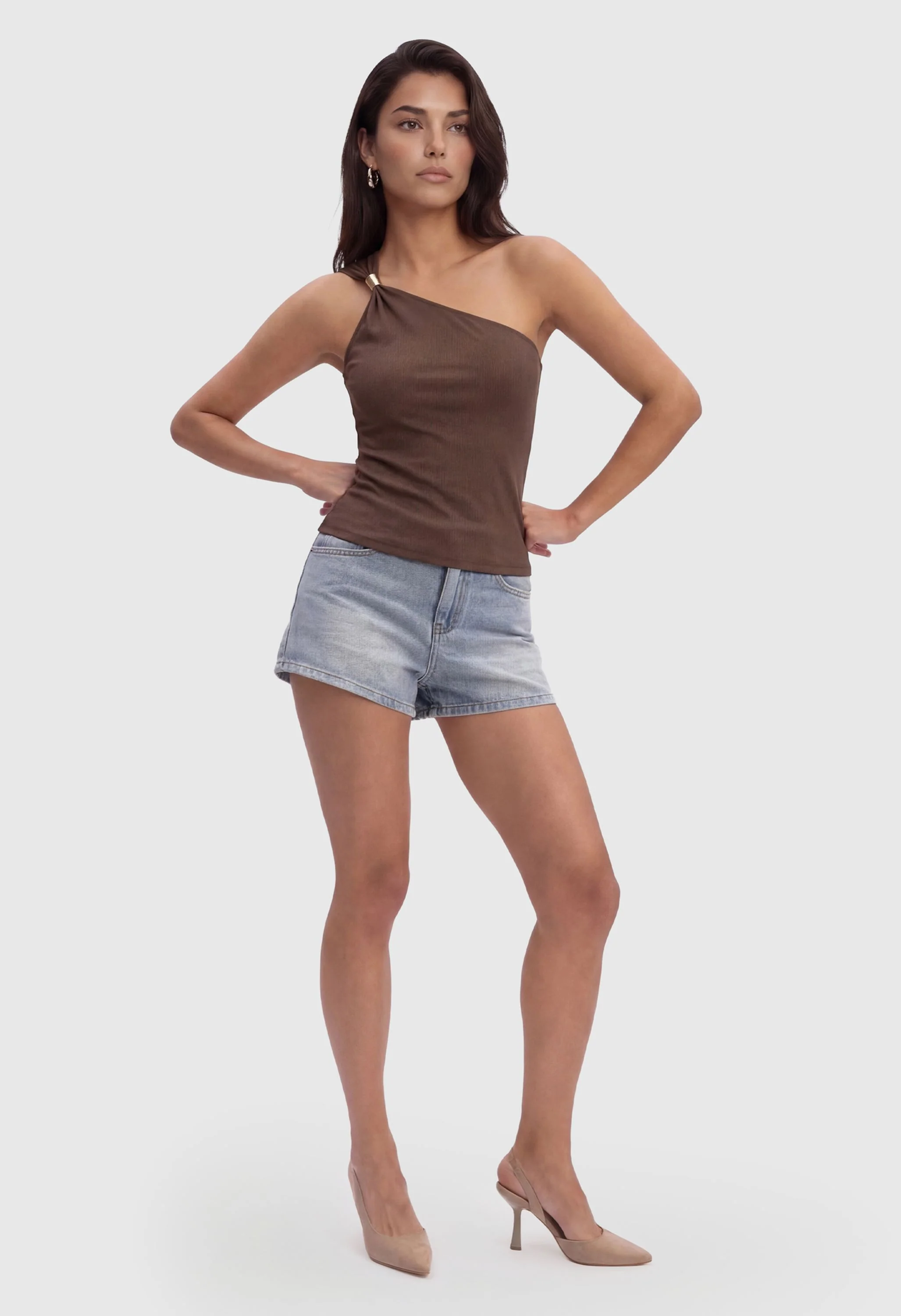 Women Summer Sleeveless Fitted Spring Fashion Shirts - Image 4