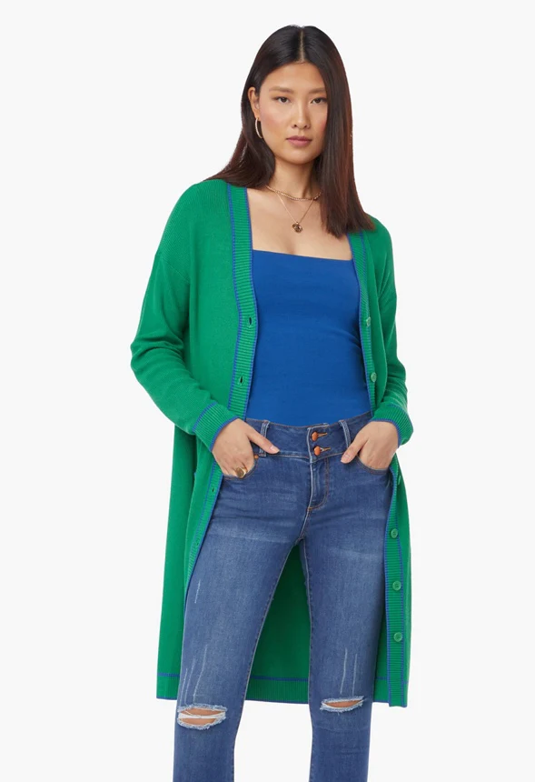 Preppy Cardigan - Image 2