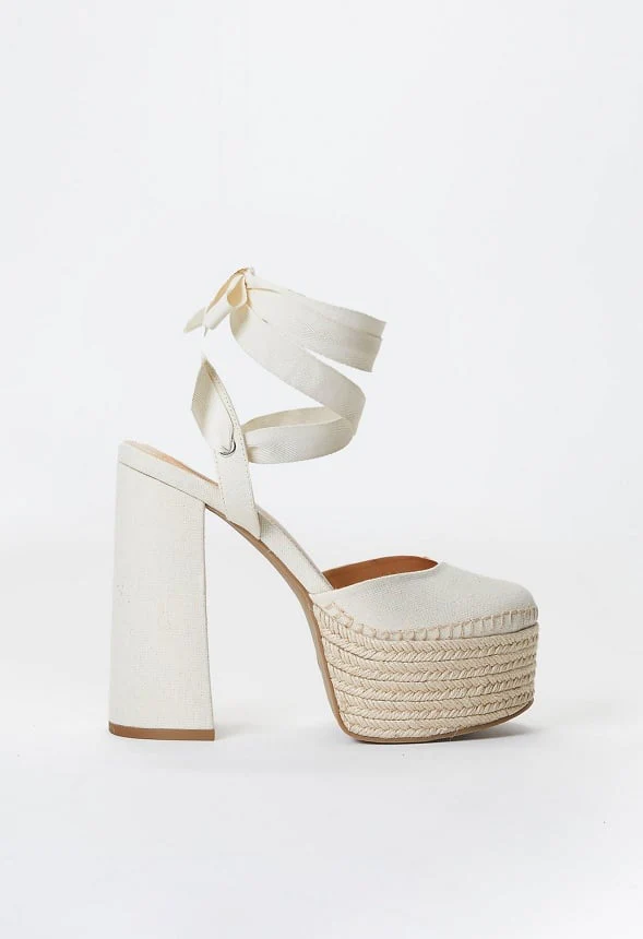 Presely Espadrille Platform Pump - Image 3