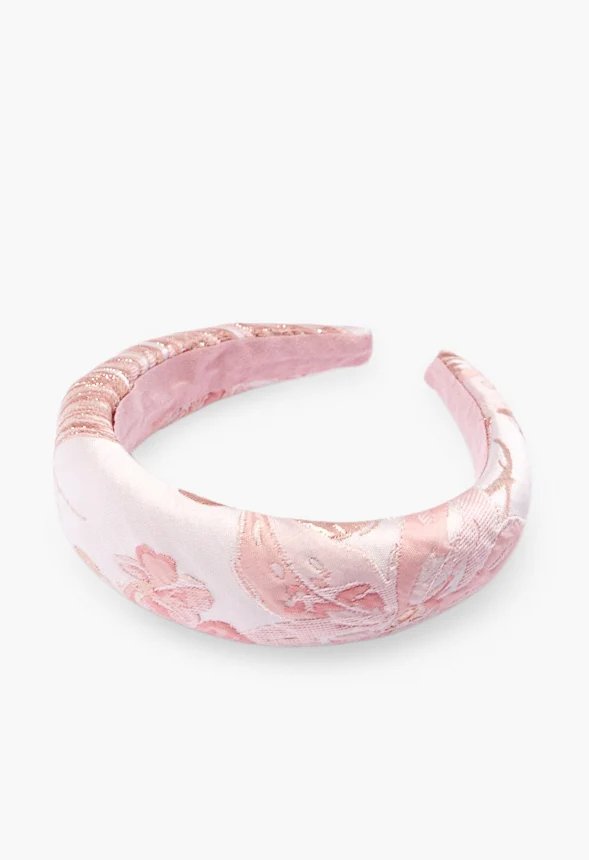 Puffy Brocade Headband - Image 2