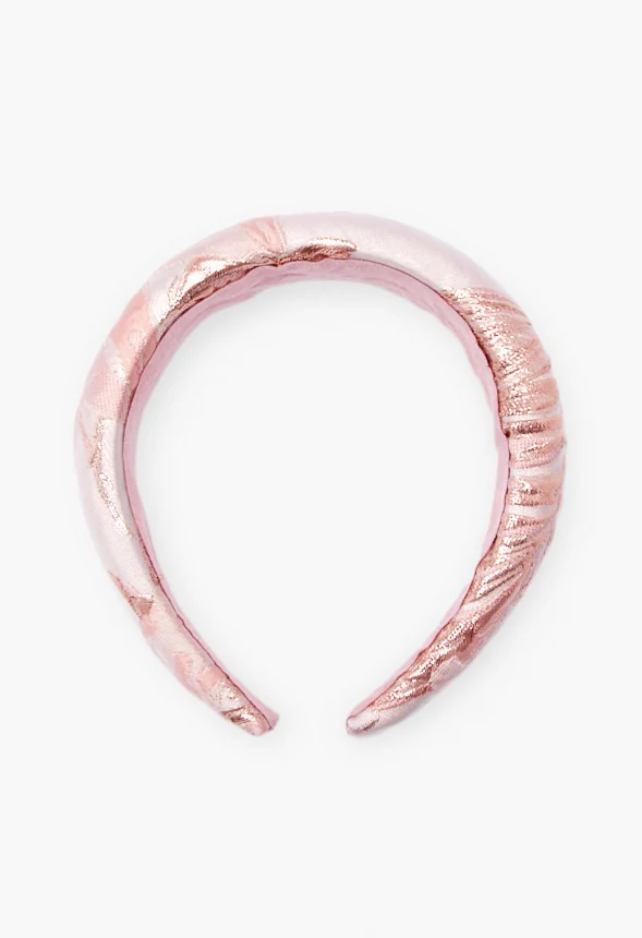 Puffy Brocade Headband - Image 3