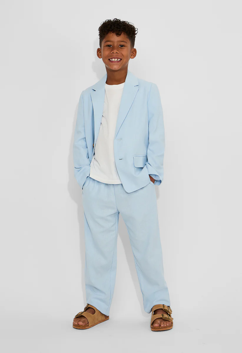 Pull On Linen Pants - Image 2