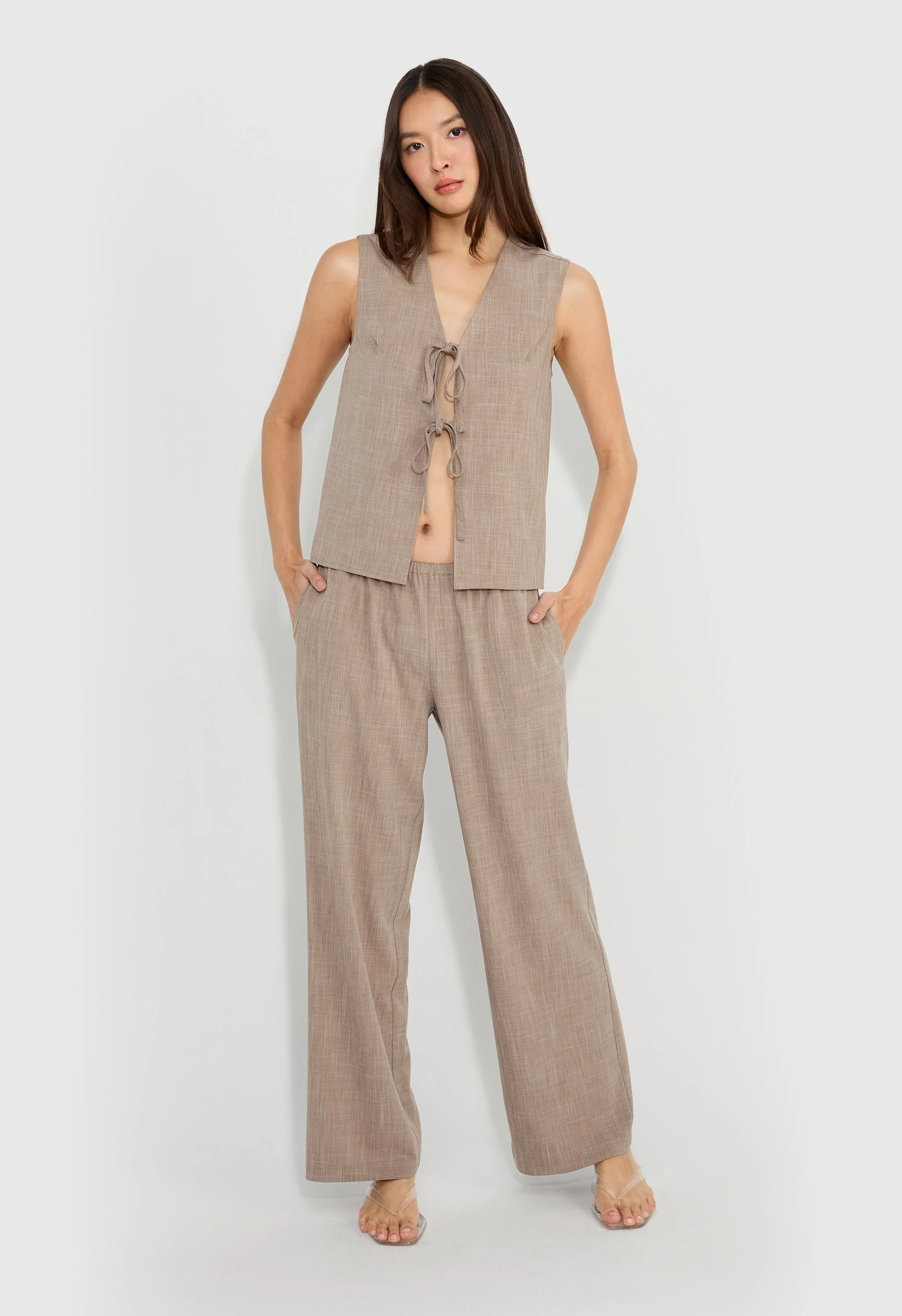 Pull On Wide Leg Pants - Image 2