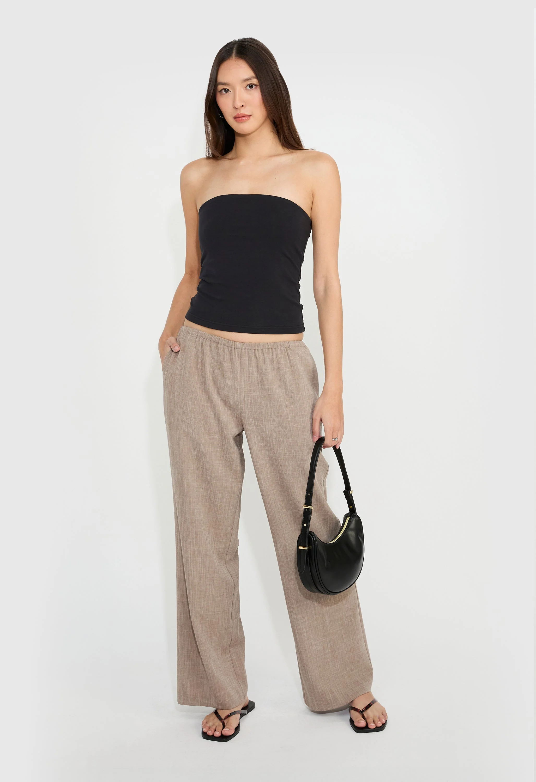 Pull On Wide Leg Pants - Image 4