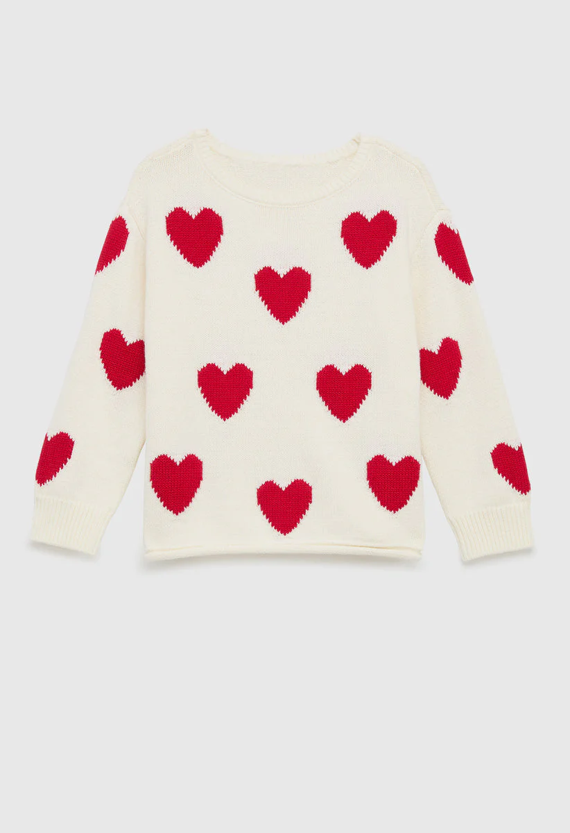 Pullover Heart Sweater - Image 4