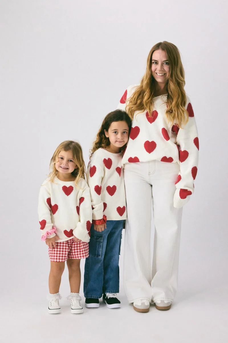 Pullover Heart Sweater - Image 8