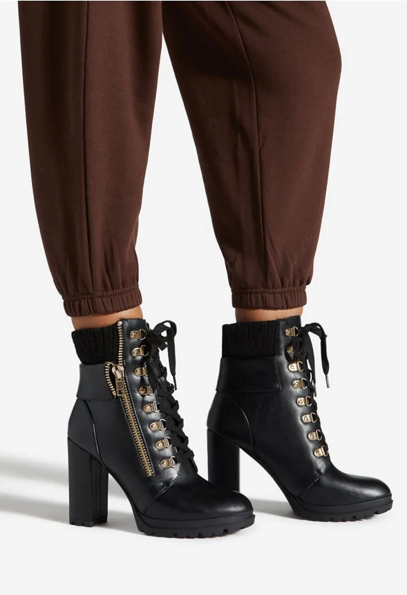 Quanesha Block Heel Bootie - Image 2
