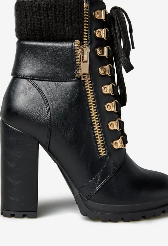 Quanesha Block Heel Bootie - Image 5