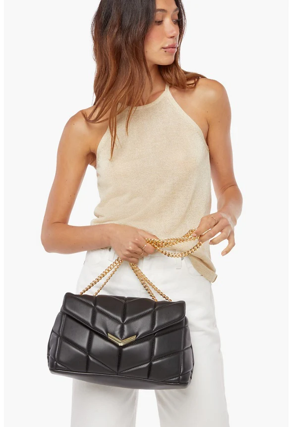 Quilted Chevron Crossbody - Image 3