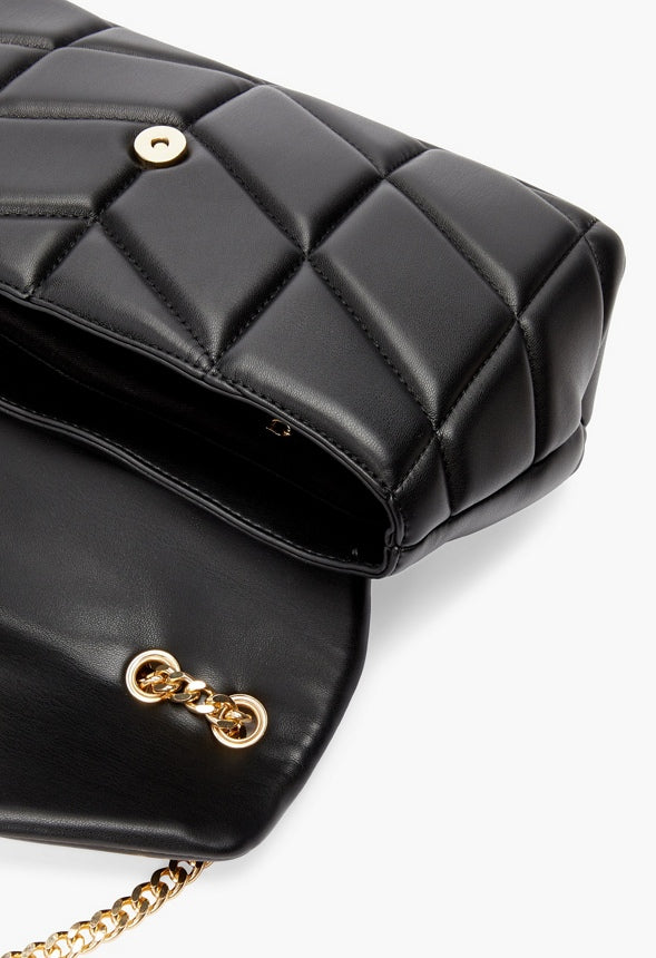 Quilted Chevron Crossbody - Image 5
