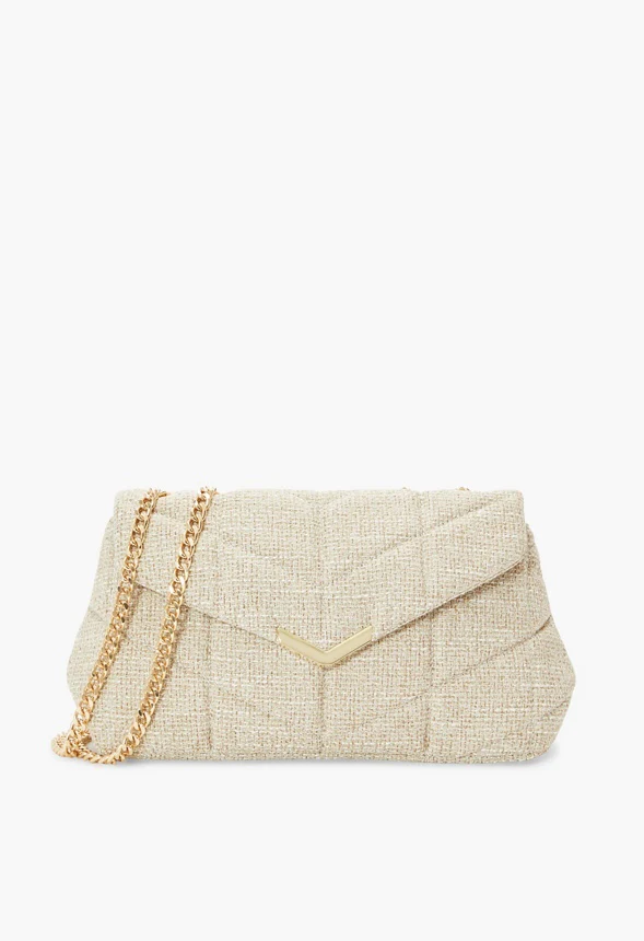 Quilted Chevron Crossbody - Image 4