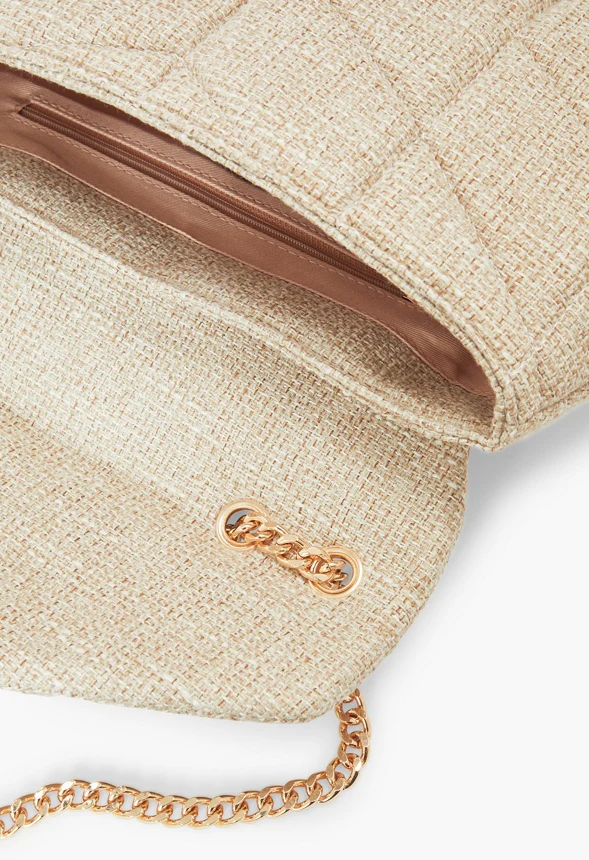 Quilted Chevron Crossbody - Image 5