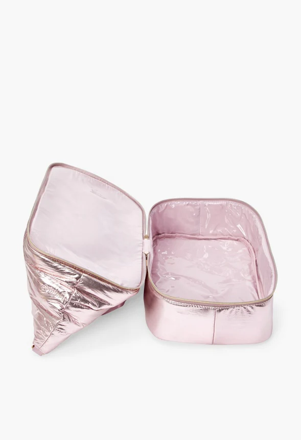 Quilted Gym Bag With Shoe Compartment - Image 5