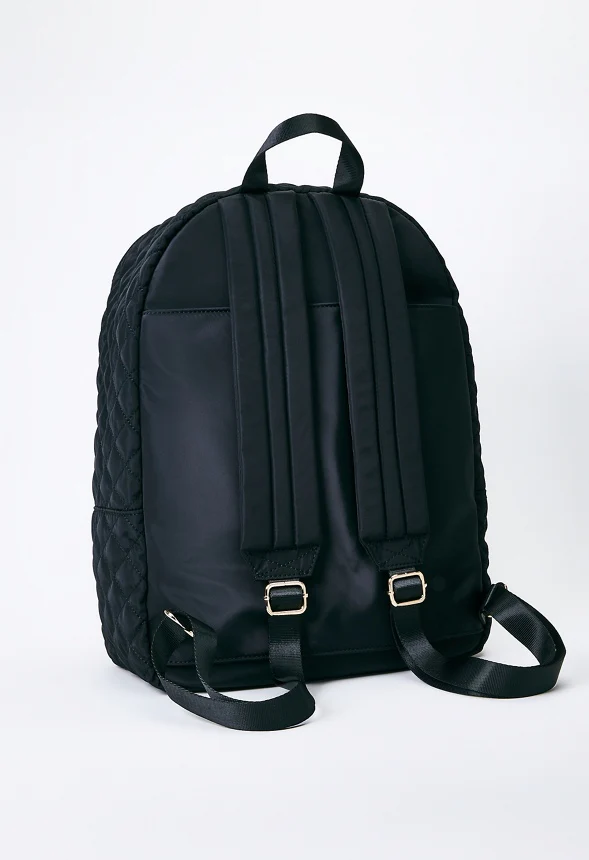 Quilted Nylon Backpack - Image 3