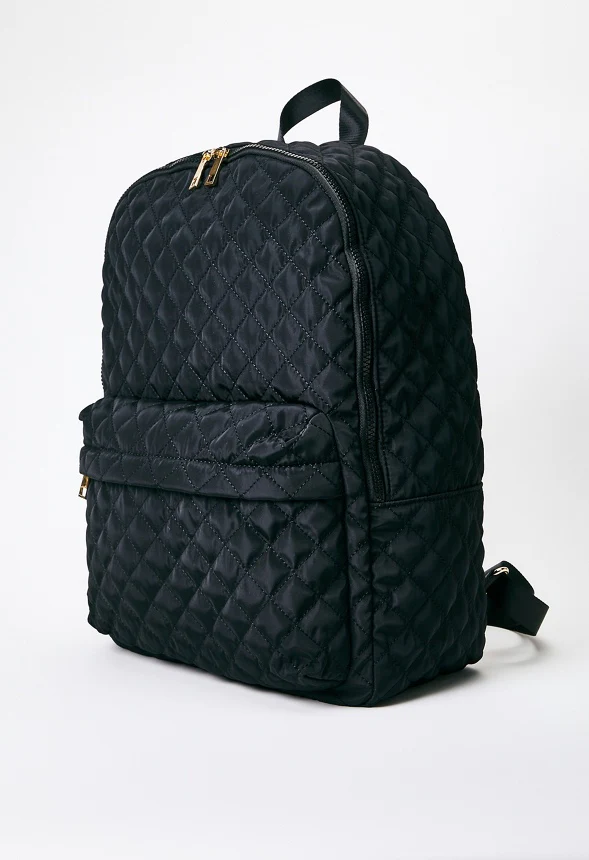 Quilted Nylon Backpack - Image 4