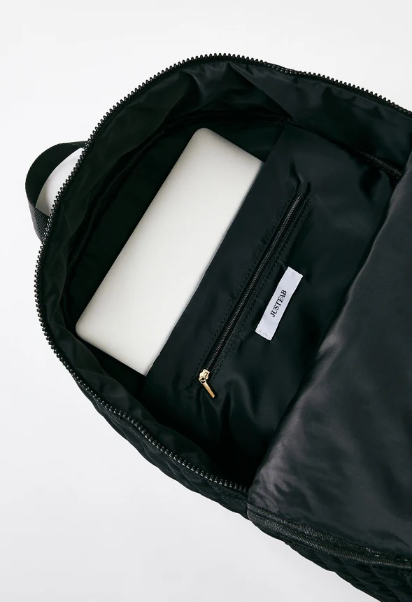 Quilted Nylon Backpack - Image 5