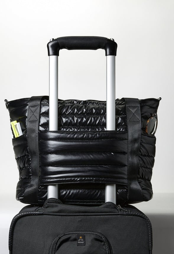 Quilted Nylon Tote - Image 2