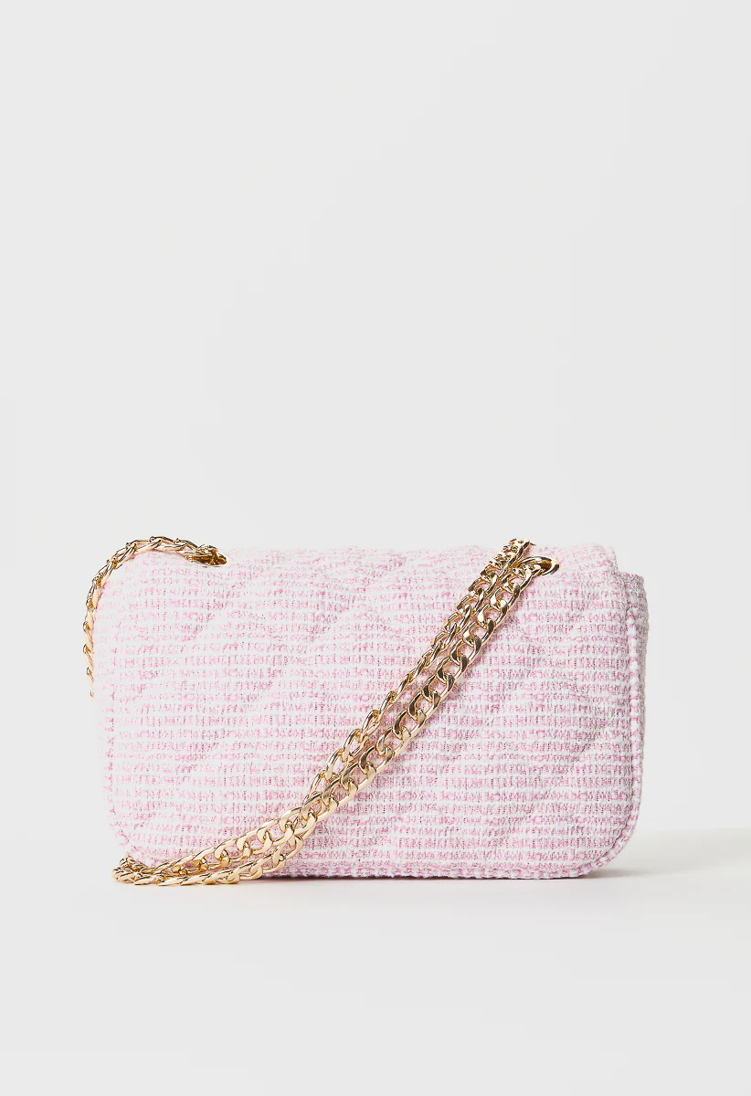 Quilted Push Lock Crossbody - Image 4