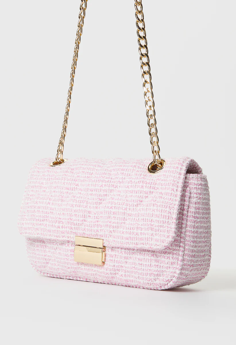Quilted Push Lock Crossbody - Image 5